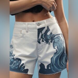 The Devon denim shorts by Pilcro size 26